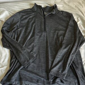 Vineyard Vines Charcoal Quarter-Zip Pullover